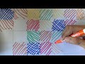 EYFS Pen Disco Diagonals