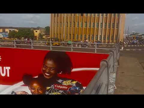 Kwara Nigeria, 2021: A road trip to Ilorin (Geri-Alimi) Split Underpass Bridge