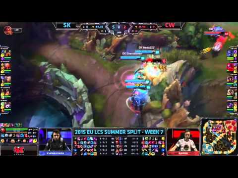 Highlights: SK Gaming (SK) vs. Copenhagen Wolves (CW) - LCS EU Week 7 Day 2