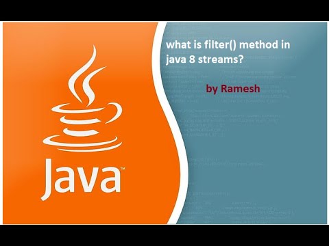 JAVA FAQ #120 || What is filter() method in Java 8 streams?