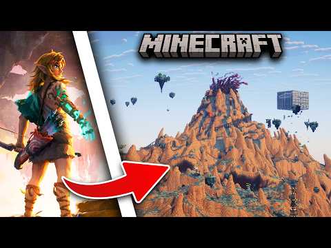 We're Building ALL OF Tears of the Kingdom in Minecraft - Eldin Region