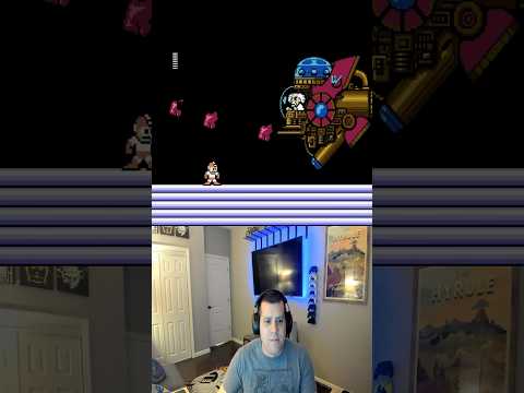 Mega Man 2 (NES 1988) - Wily Machine 2 [Dr. Wily Final Boss] No Damage