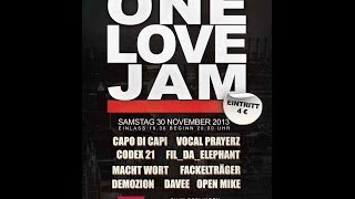 fil_da_elephant - GEBET live an der ONE LOVE JAM 2013 in Esslingen