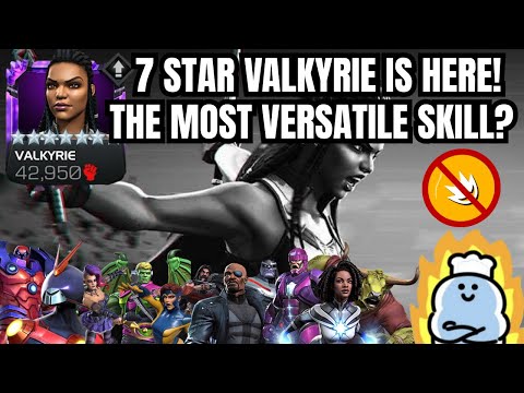 RANK 4 VALKYRIE ULTIMATE SHOWCASE! THE MOST VERSATILE SKILL? Marvel Contest Of Champions