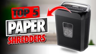 🔥 Top 5 Best PAPER SHREDDERS on Amazon [2025] ✅ [Cheap] Cros