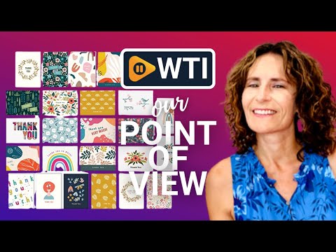 Hat Acrobat Thank You Cards Set - WTI product video review