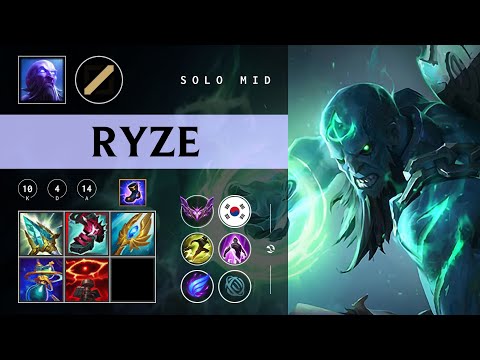 Ryze Mid vs Brand - KR Master Patch 26.01