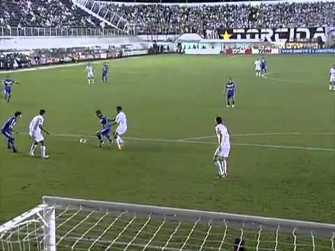 Santos 1 x 0 Cruzeiro pela 23ª rodada do Brasileirão 2011 - Melhores momentos (10/09/2011)