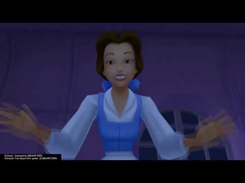 Kingdom Hearts II Final Mix (PS4) Cutscene #112 - Sora and Friends Reunite with Belle