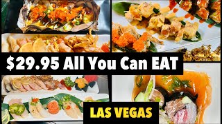 BEST All You Can Eat SUSHI in VEGAS 2023 #vegaseats #vegas #vegasfood