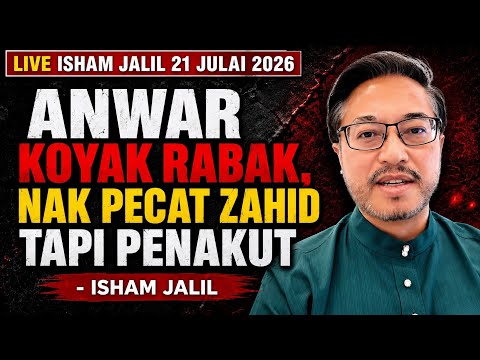 Isham Jalil: 'Anwar koyak rabak, nak pecat Zahid tapi takut'