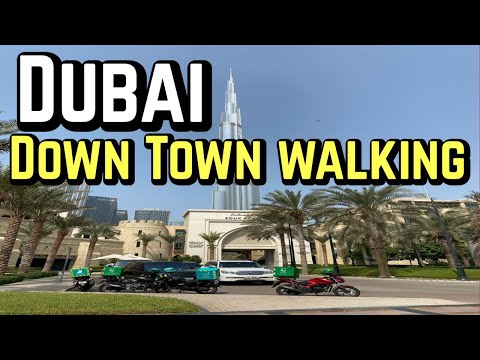 Exploring Downtown Dubai on Foot | A Walking Tour"