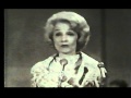 Marlene Dietrich UNICEF GALA 1962 " sag mir wo die Blumen sind "