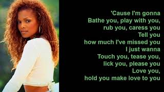 Would You Mind by Janet Jackson (Lyric Video)