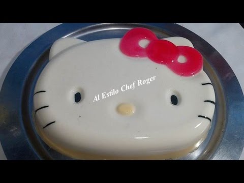 GELATINA DE HELLO KITTY, Receta # 415