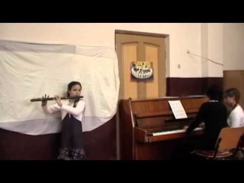 C.P.BASACOPOL-suitte for flute ,1st part $ A. VIVALDI - Flute concerto in Sol , 1st.part