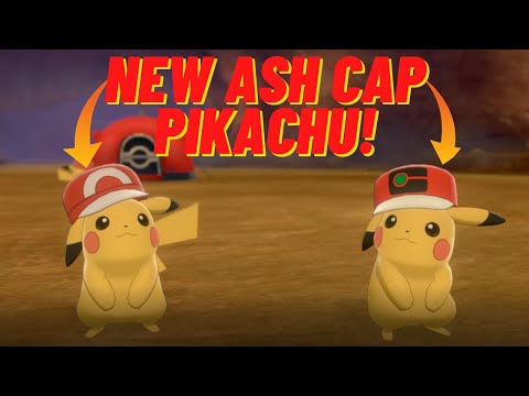 How To Get  8 Cap Pikachu  Pokemon Sword & Shield! Mystery Gift Code! FREE (Kalos, Alola, World Cap)