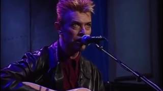 David Bowie ~ Dead Man Walking ~ Acoustic Live 1997 on TV Show ~ Absolutely Amazing Perfor
