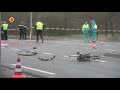 De fietser werd aangereden bij het oversteken van de Kempenweg in Oirschot
