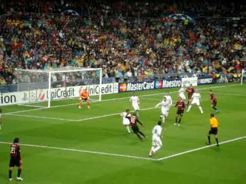 AC Milan's second goal Vs Real Madrid