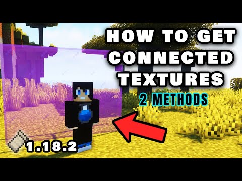 GamerPotion - How To Get Connected Textures & Glass Minecraft 1.18.2 Fabric Forge 2 Methods!