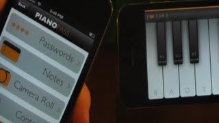 PianoPass App Review - Hide Passwords & Photos disguised as a Piano App