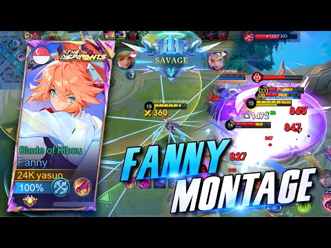 BRINGING MY PRIME BACK!! SUPER AGGRESSIVE FANNY MONTAGE!! 😈 | MLBB 