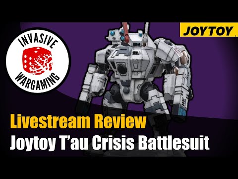 Unboxing & Reviewing T'au Crisis Battlesuit (1:18 scale) | Warhammer 40k Joytoy Shas'ui K'yen