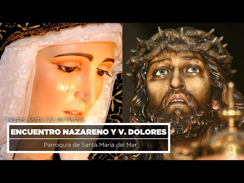 Semana Santa Marinera 2016 - Encuentro del Nazareno con la Virgen de los Dolores