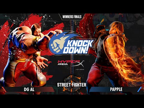 Knockdown #79 | HyperX Arena Las Vegas NV | Papple (Ken) DG AL (Zangief) - Winners Finals