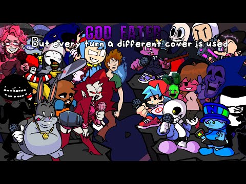 God Eater, but every turn a different cover is used