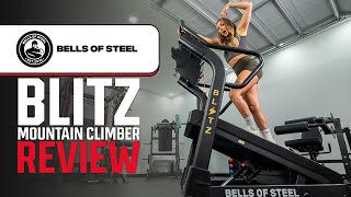 Bells Of Steel Blitz Mountain Climber Treadmill: Incline to the MAX.