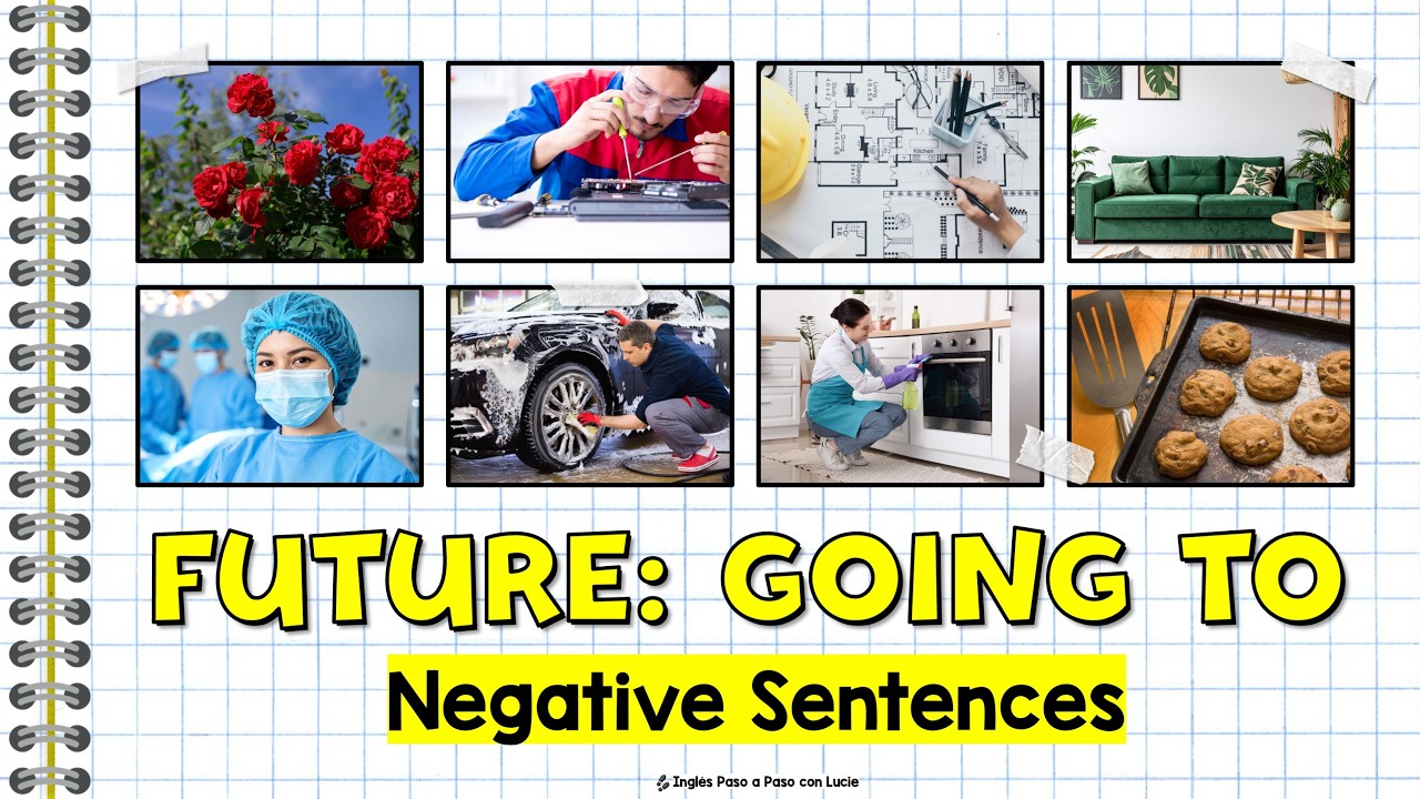 Futuro con Going To en Inglés | Cómo Formar Oraciones Negativas