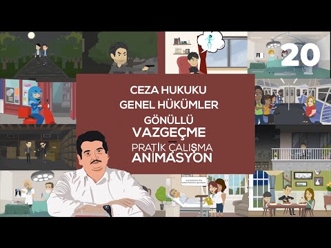 Ceza Hukuku Genel Hükümler - Pratik Çalışma 20 (Gönüllü Vazgeçme)