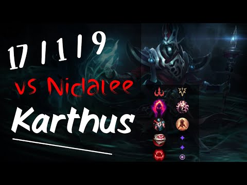 Karthus Jungle vs Nidalee - Challenger Replay KR