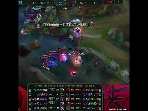 Disgusting One-Shot from Knight's Syndra (2020) | League of Legends Esports Moments #shorts