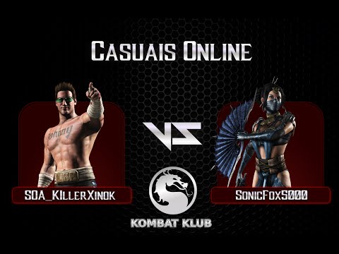 Mortal Kombat X  KillerXinok (Johnny Cage) VS SonicFox5000 (Kitana)
