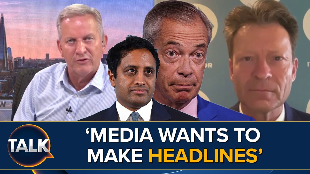 Video: Tice defends Reform welfare overhaul and dismisses Farage-Yusuf rift rumors