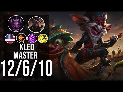 FEEDABOI Kled - Kled vs Renekton Top - Kled Gameplay