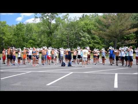 Bluecoats 2016 Hornline Rehearsal - Burlington, MA