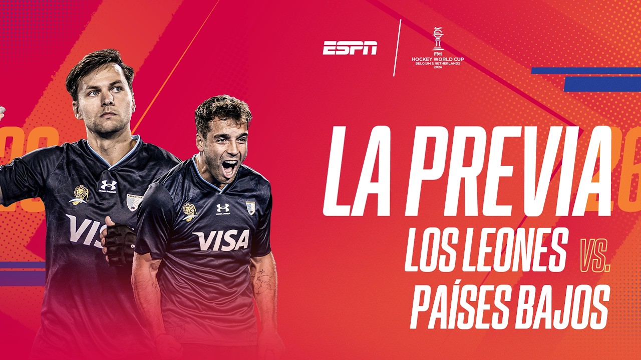 🔴 EN VIVO | LOS LEONES VS. PAÍSES BAJOS | MUNDIAL DE HOCKEY MASCULINO
