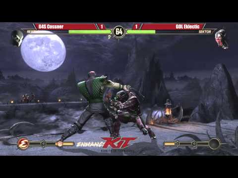 MK9 @ KIT15 - G4S Cossner (Reptile) vs GOL Eklectic (Sektor) [720p/60fps]