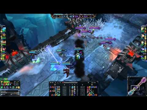 Howling Abyss ARAM Yi Ahri Tristana Ashe Nocturne