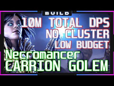 POE[Build]Carrion Necromancer Low Budget No Cluster