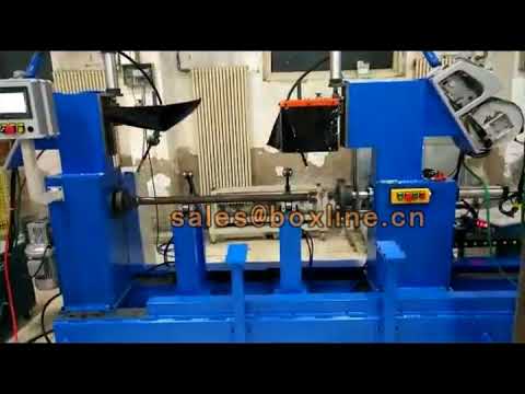 Horizontal scaffolding welding machine