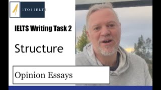 IELTS Writing Task 2 - Structure for Opinion Essays
