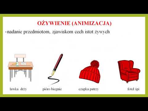 ŚRODKI STYLISTYCZNE - EPITET, PORÓWNANIE, OŻYWIENIE , PERSONIFIKACJA, METAFORA, APOSTROFA ...