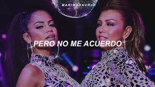 Thalia, NATTI NATASHA - No Me Acuerdo (Letra)