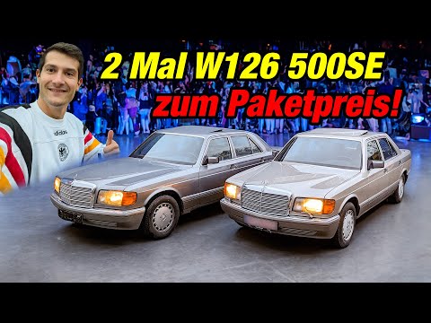 Achtung Konsumsucht! 2x Mercedes W126 500SE gekauft!