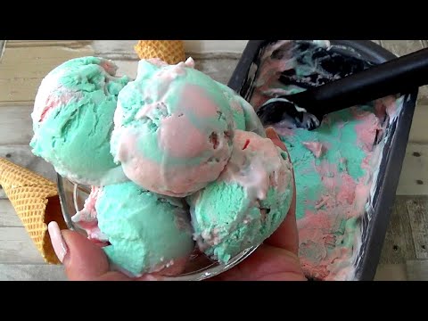 Homemade Ice Cream in 5 Minutes / Easy Ice Cream Recipe / Cotton Candy Ice Cream